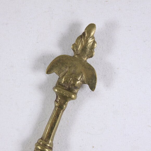 Solid brass Inca angel soda bottle opener - Picture 5 of 10